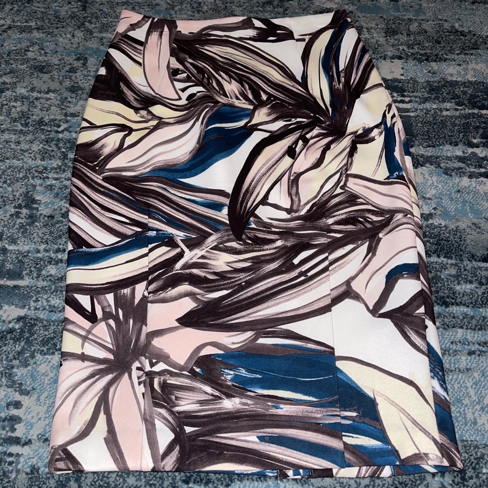 H&M floral pencil skirt